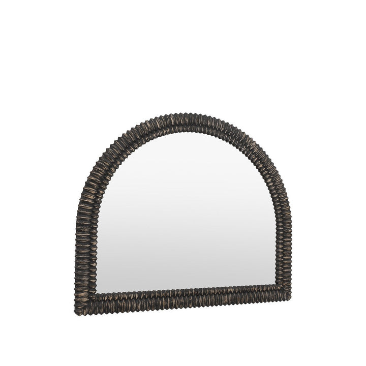 Omico Arch Overmantle Mirror 120 x 100cm - Black Wash GalleryDirect 6