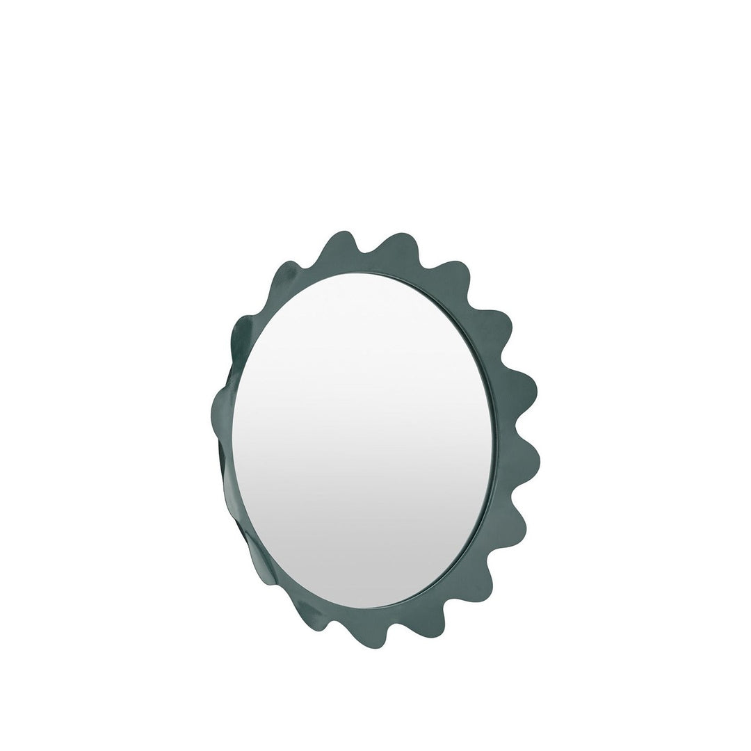 Edgewick Round Mirror 60cm - Teal GalleryDirect 6