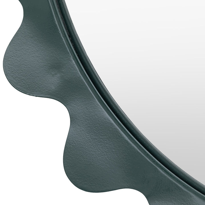 Edgewick Round Mirror 60cm - Teal GalleryDirect 8