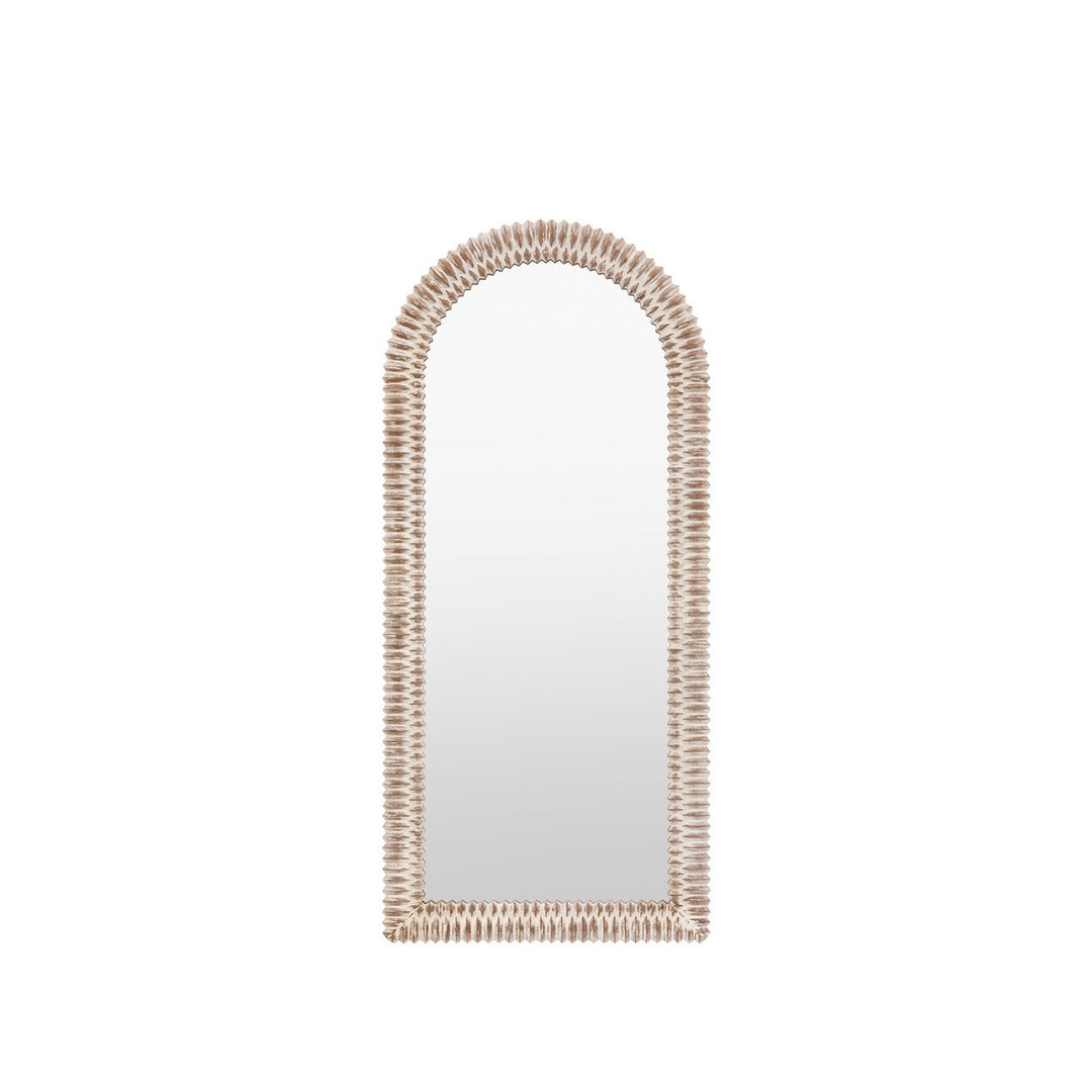 Omico Arch Leaner Mirror 77 x 170cm - White Wash GalleryDirect 1