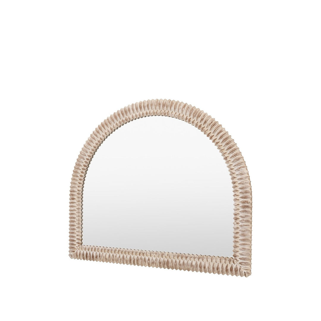 Omico Arch Overmantle Mirror 120 x 100cm - White Wash GalleryDirect 5