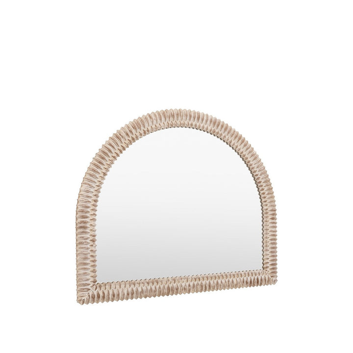 Omico Arch Overmantle Mirror 120 x 100cm - White Wash GalleryDirect 6