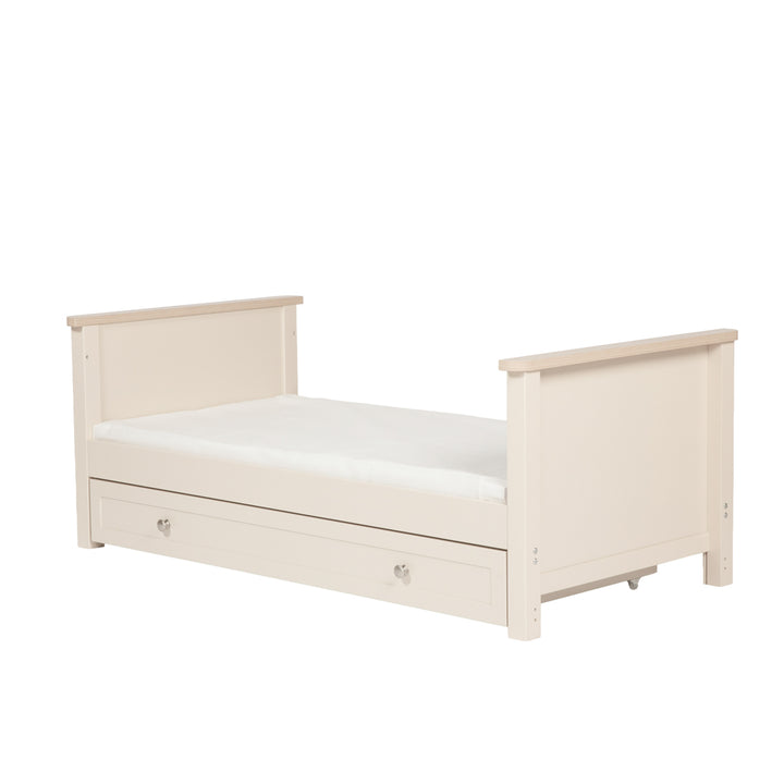 Starlight Cot & Changing Unit Set - Cashmere & Oak