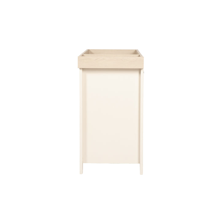 Starlight Cot & Changing Unit Set - Cashmere & Oak