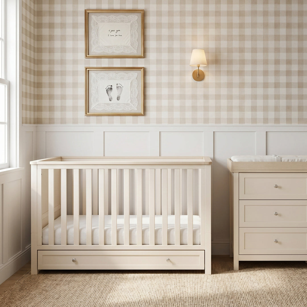 Starlight Cot Bed - Cashmere & Oak