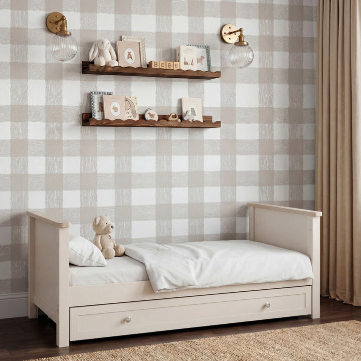 Starlight Cot Bed - Cashmere & Oak