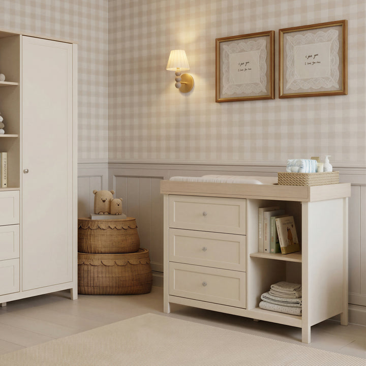 Starlight Changing Unit - Cashmere & Oak