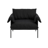 O&Co Whitcomb Occasional Chair in Onyx