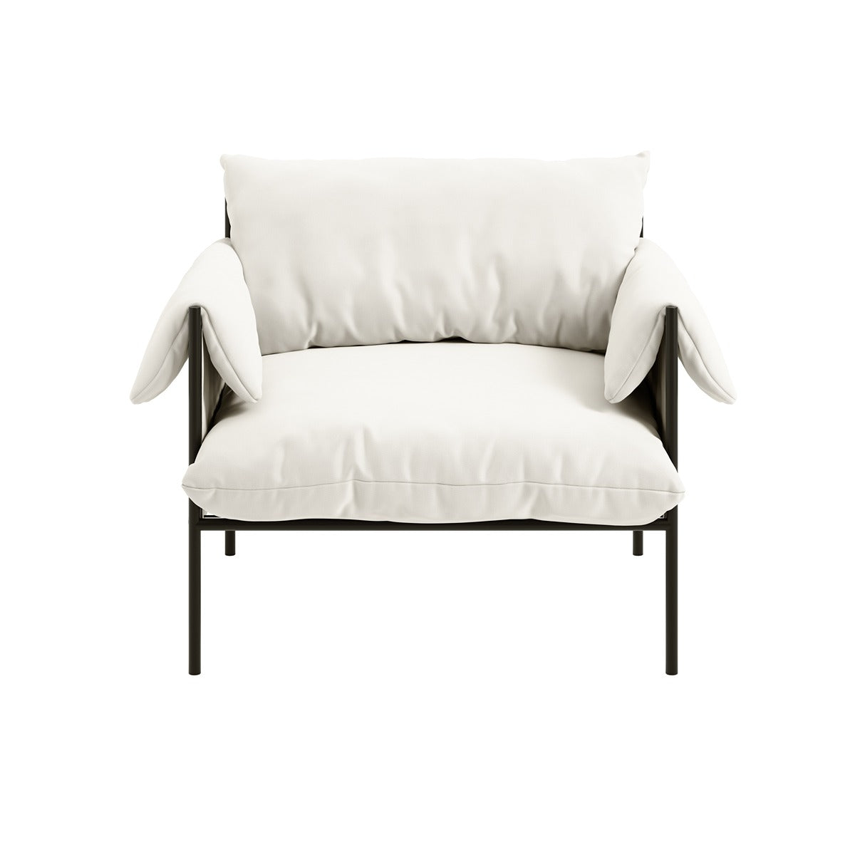 O&Co Whitcomb Occasional Chair in White