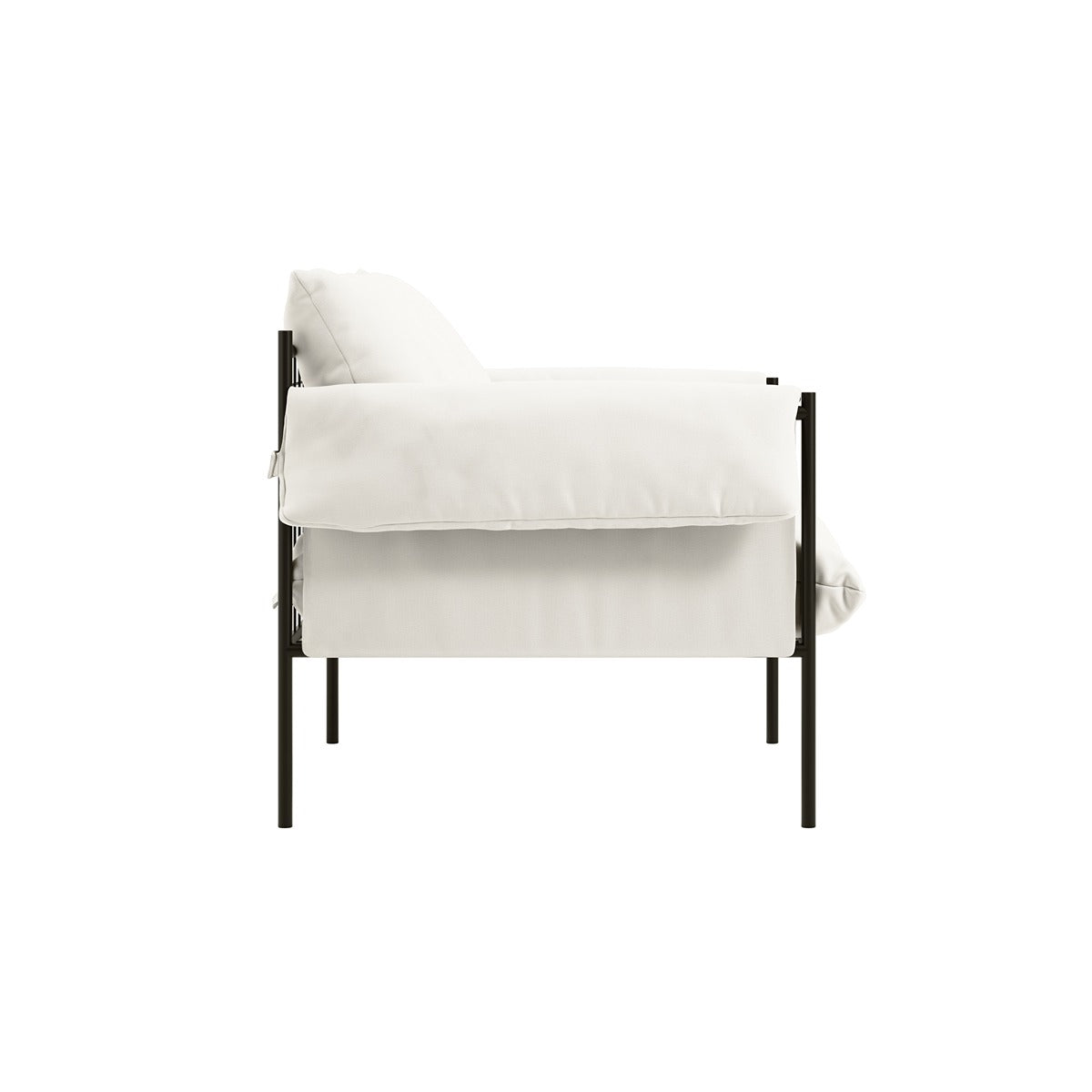 O&Co Whitcomb Occasional Chair in White