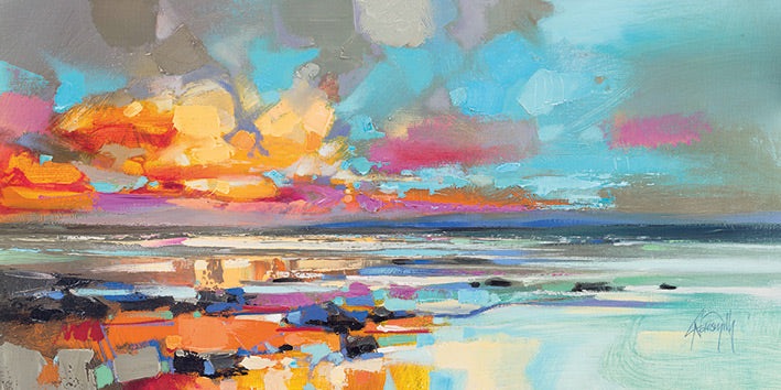 Scott Naismith Tiree Sand Canvas - 50 x 100