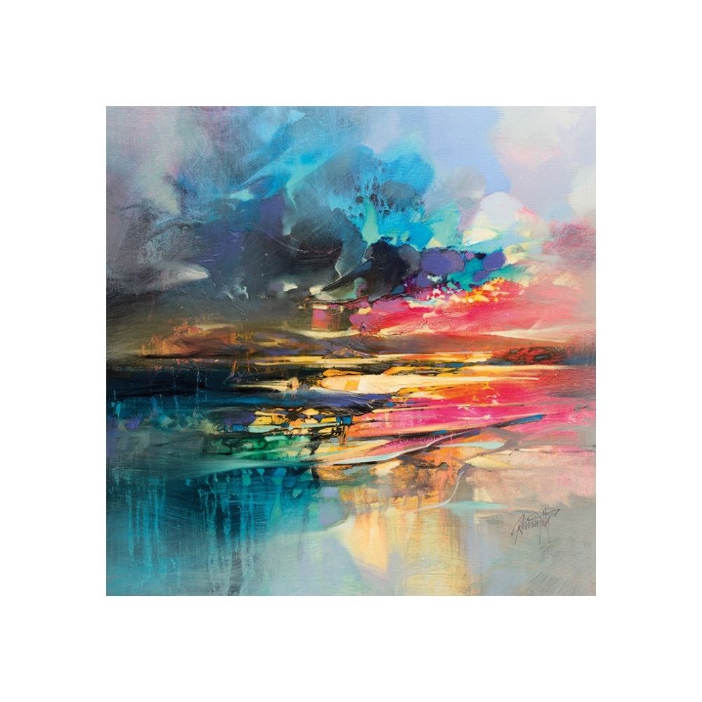 Scott Naismith Dissolving Shoreline Canvas