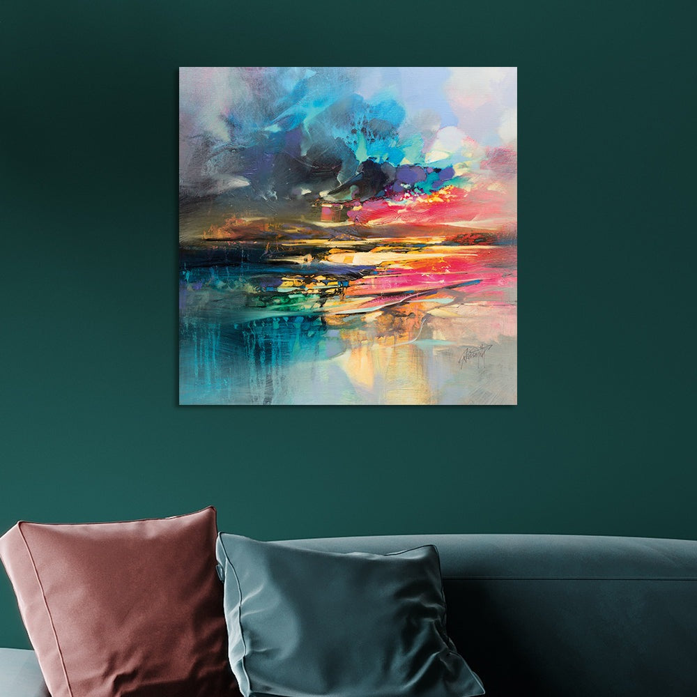 Scott Naismith Dissolving Shoreline Canvas