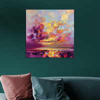 Scott Naismith Cloud Construction Canvas