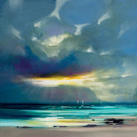 Scott Naismith West Coast Blues Ii Canvas - 85 x 85