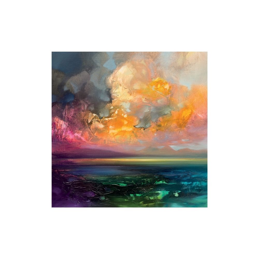 Scott Naismith Isle Of Jura Emerges Canvas- 85 x 85