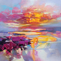 Scott Naismith Uist Causeways 2 Canvas - 85 x 85