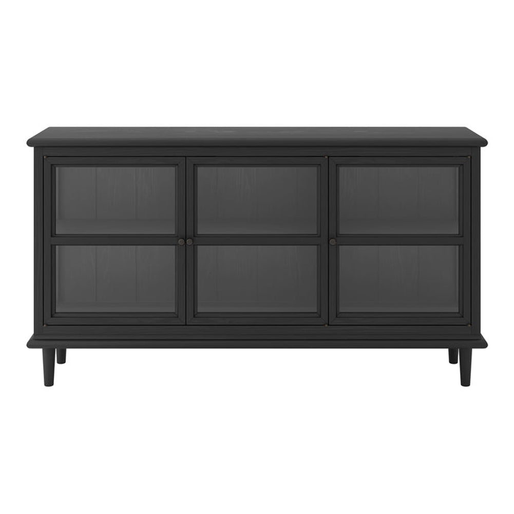 O&Co Eastwood 3 Door Sideboard in Black