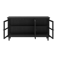 O&Co Eastwood 3 Door Sideboard in Black