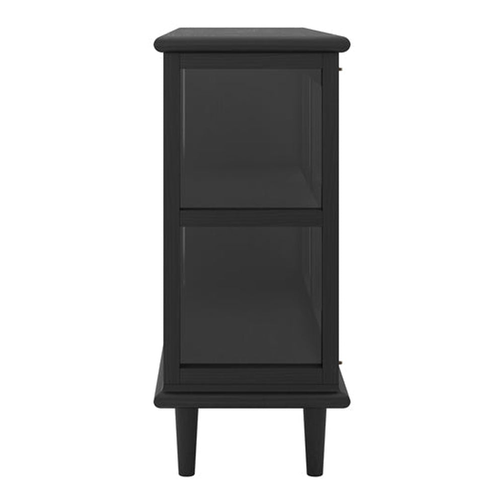 O&Co Eastwood 3 Door Sideboard in Black