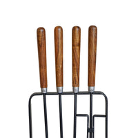 Ivyline Wooden Handle Square Companion Set