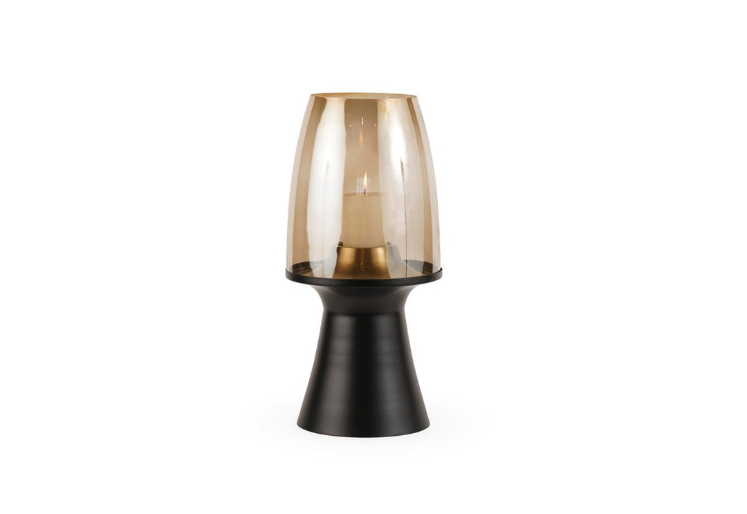 Vienna Large Hurricaine Lantern - Black Richmond 1