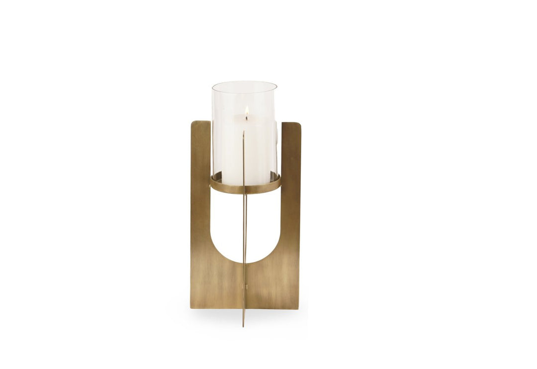 Dalou Small Hurricaine Lantern - Gold Richmond 1