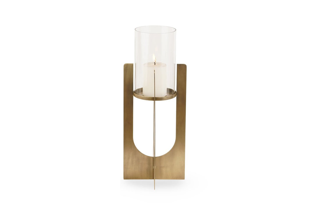 Dalou Large Hurricaine Lantern - Gold Richmond 1