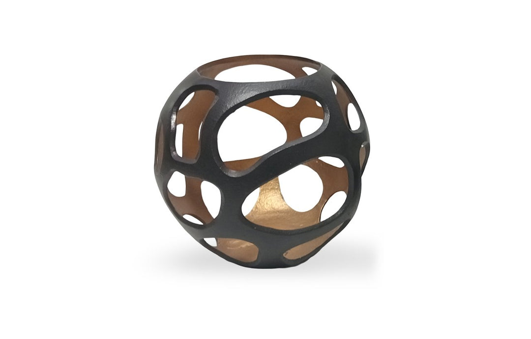 Alysia Small Hurricaine Lantern - Brown Richmond 1