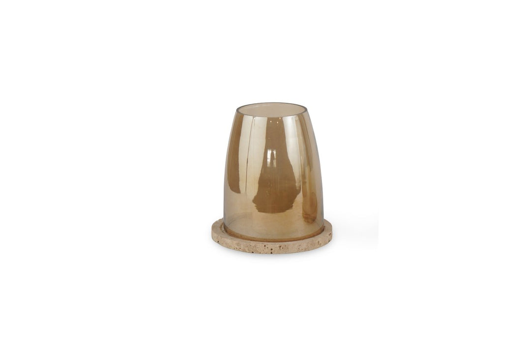 Alusia Small Hurricaine Lantern - Sand Richmond 1