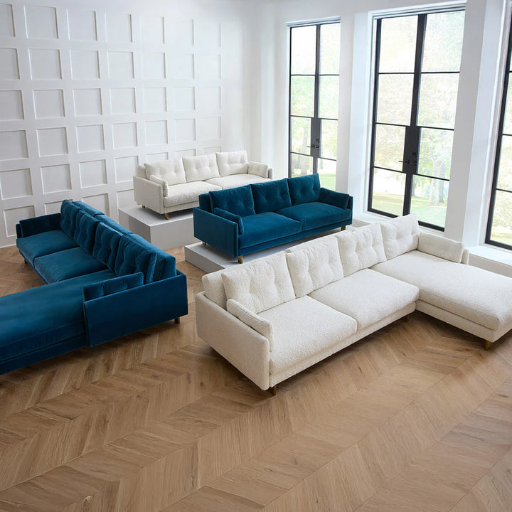 Malibu Sofa - Varese Petrol Design Maven 2