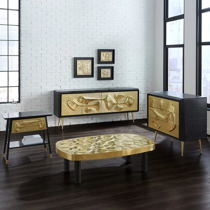 Reform Credenza - Brass & Black Design Maven 4