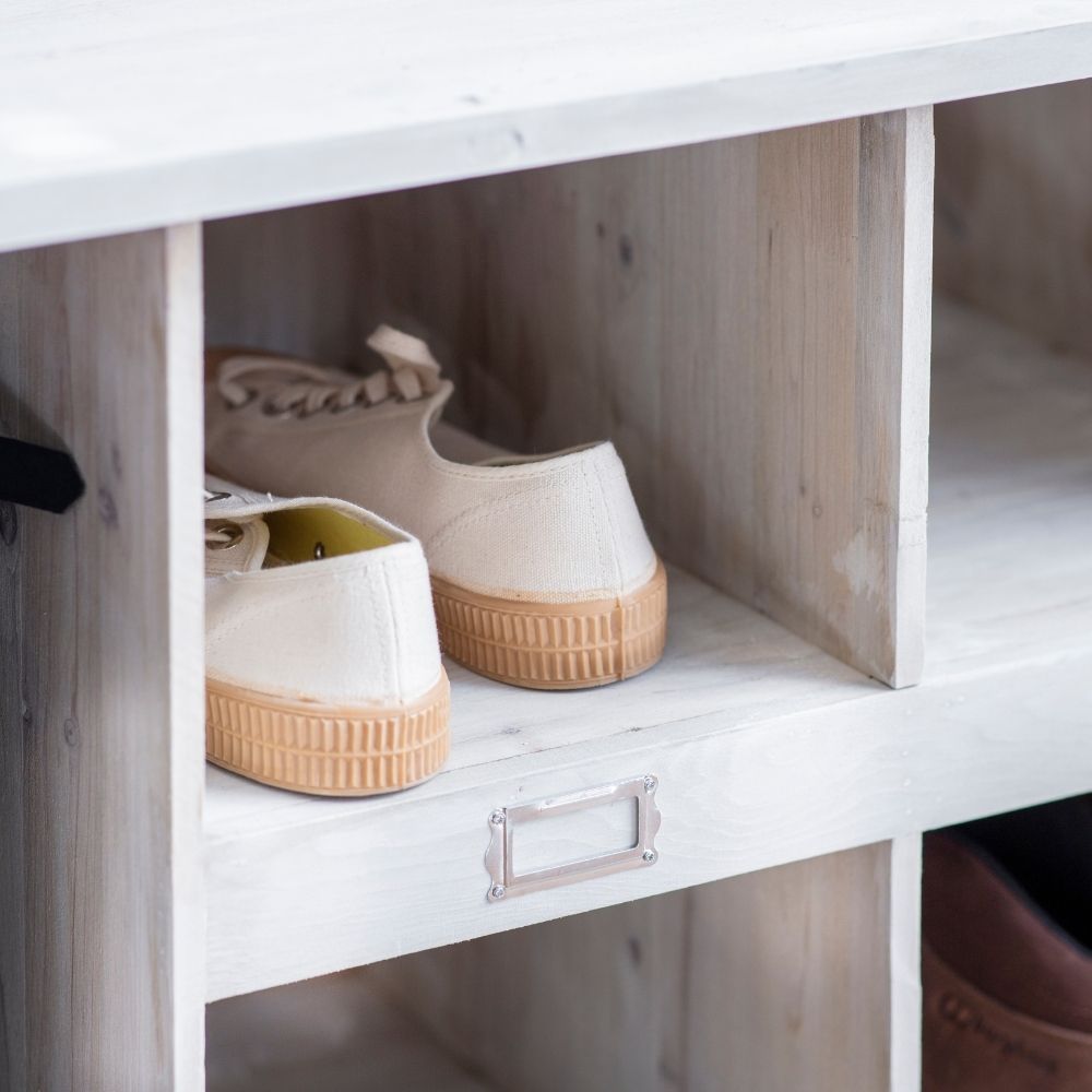 Garden Trading Chedworth Welly Locker in Whitewash