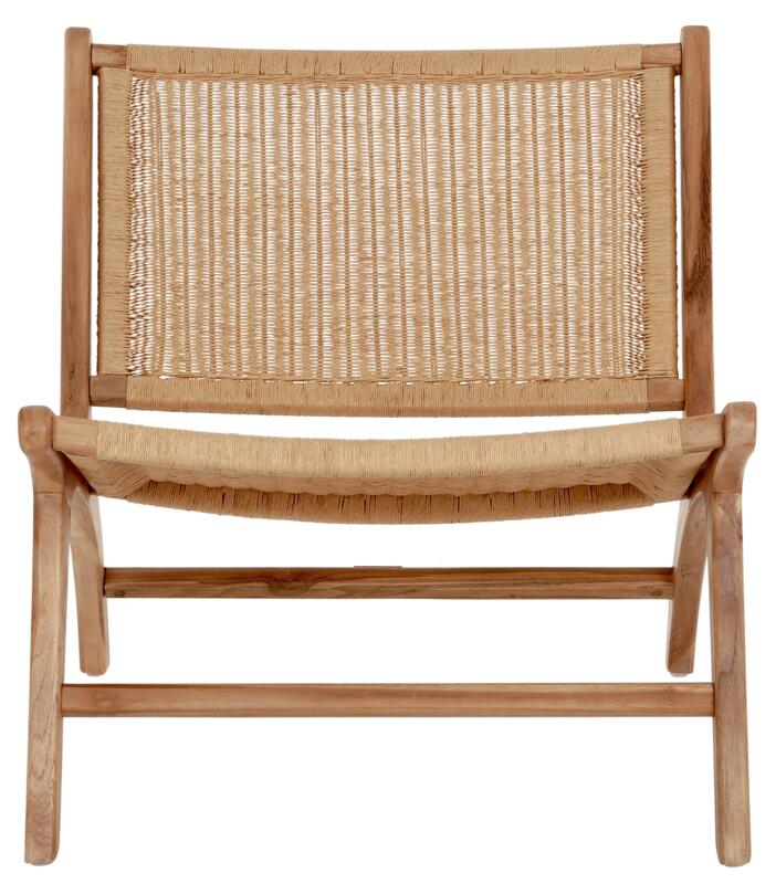 Must Living Lazy Loom Lounge Chair in Natural