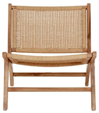 Must Living Lazy Loom Lounge Chair in Natural