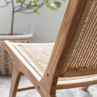 Must Living Lazy Loom Lounge Chair in Natural