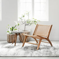 Must Living Lazy Loom Lounge Chair in Natural