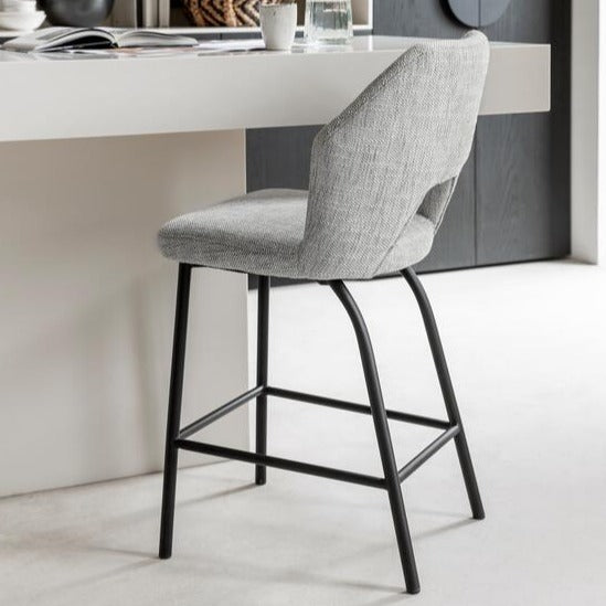 Must Living Bloom Counter Chair in Light Grey