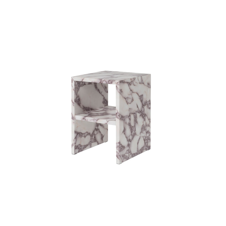 Yanni Bedside Cabinet - Calacatta Viola