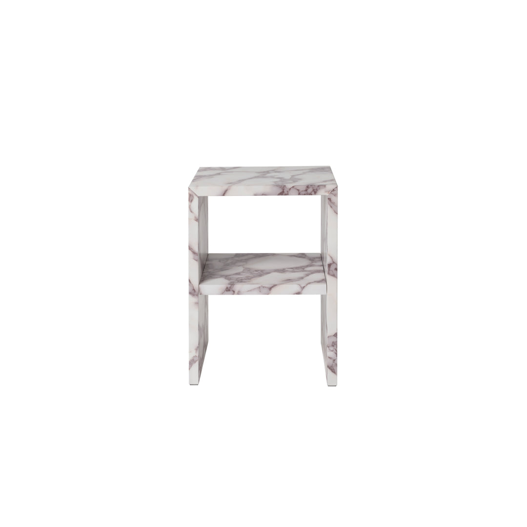 Yanni Bedside Cabinet - Calacatta Viola
