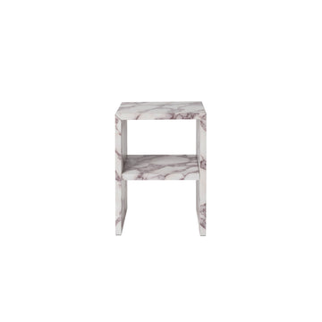 Yanni Bedside Cabinet - Calacatta Viola