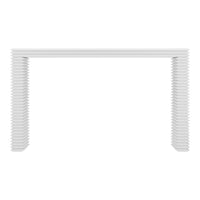 O&Co Stanmore Console Table in White