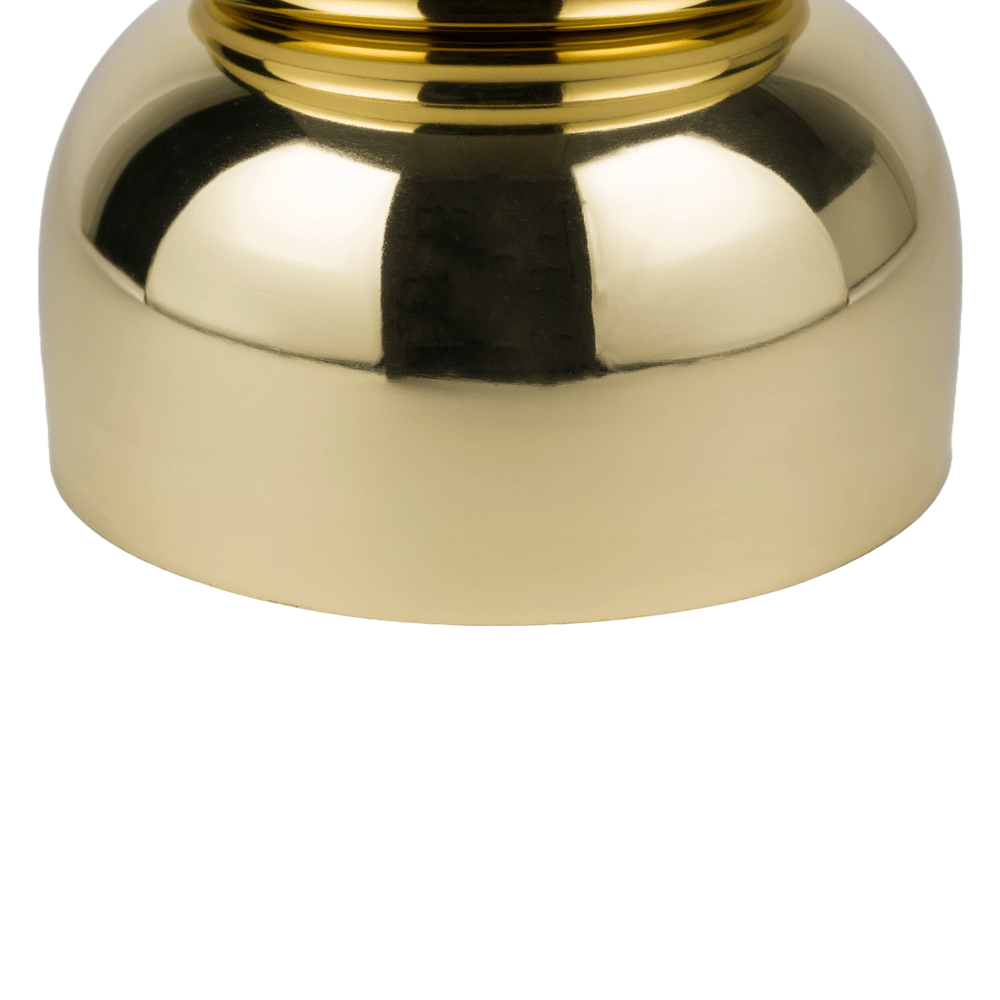 Kinga Round Side Table - Gold Zuiver 4
