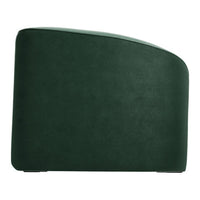 O&Co Marni Armchair in Forest Green