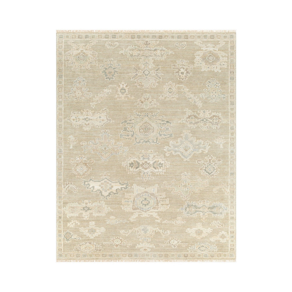 Antalya Hand Knotted Rug - Beige Keiichi 1
