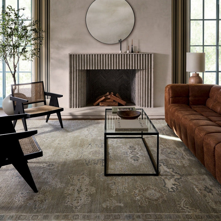 Antalya Hand Knotted Rug - Beige Keiichi 2