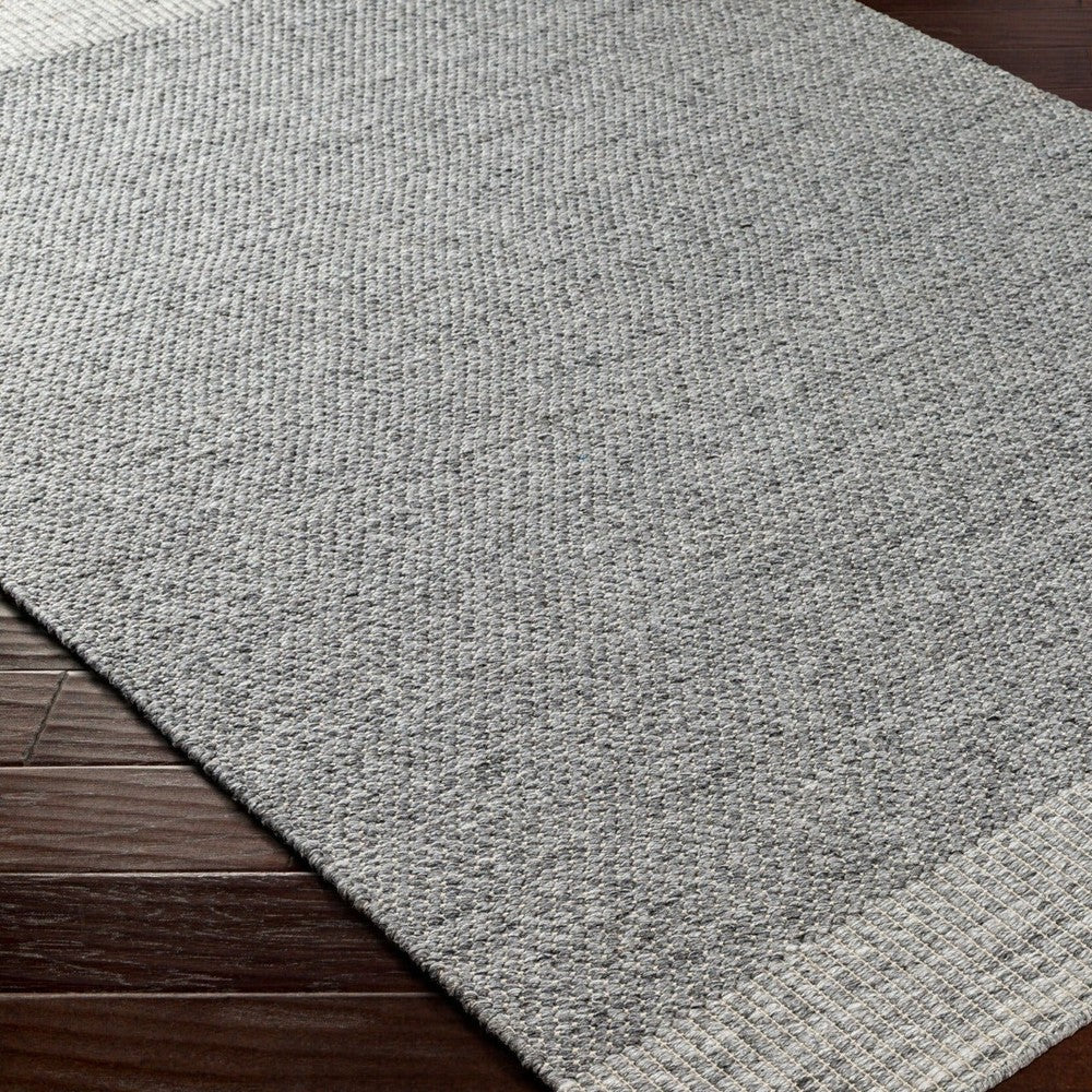 Abby Hand Woven Rug - Grey Keiichi 3