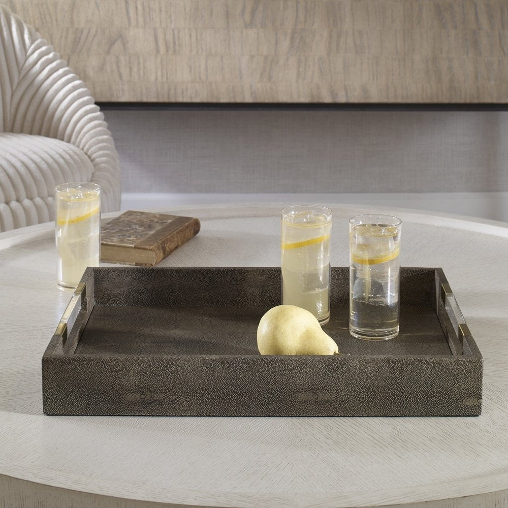 Uttermost Wessex Gray Tray