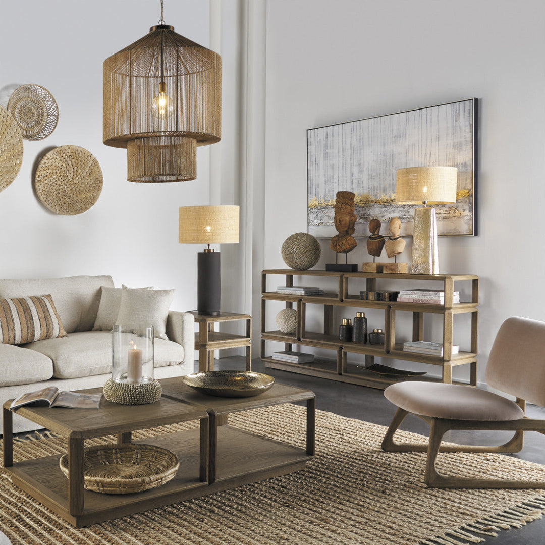 Akemi Jute Pendant Light