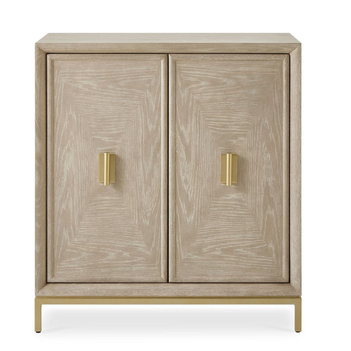 Alessia 2 Door Cabinet - Light Oak